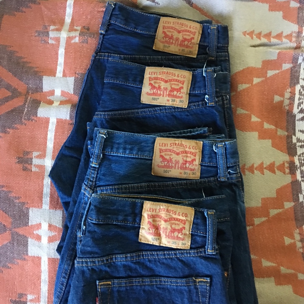 Levi's 501 Button Fly